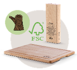 Rubberwood FSC®